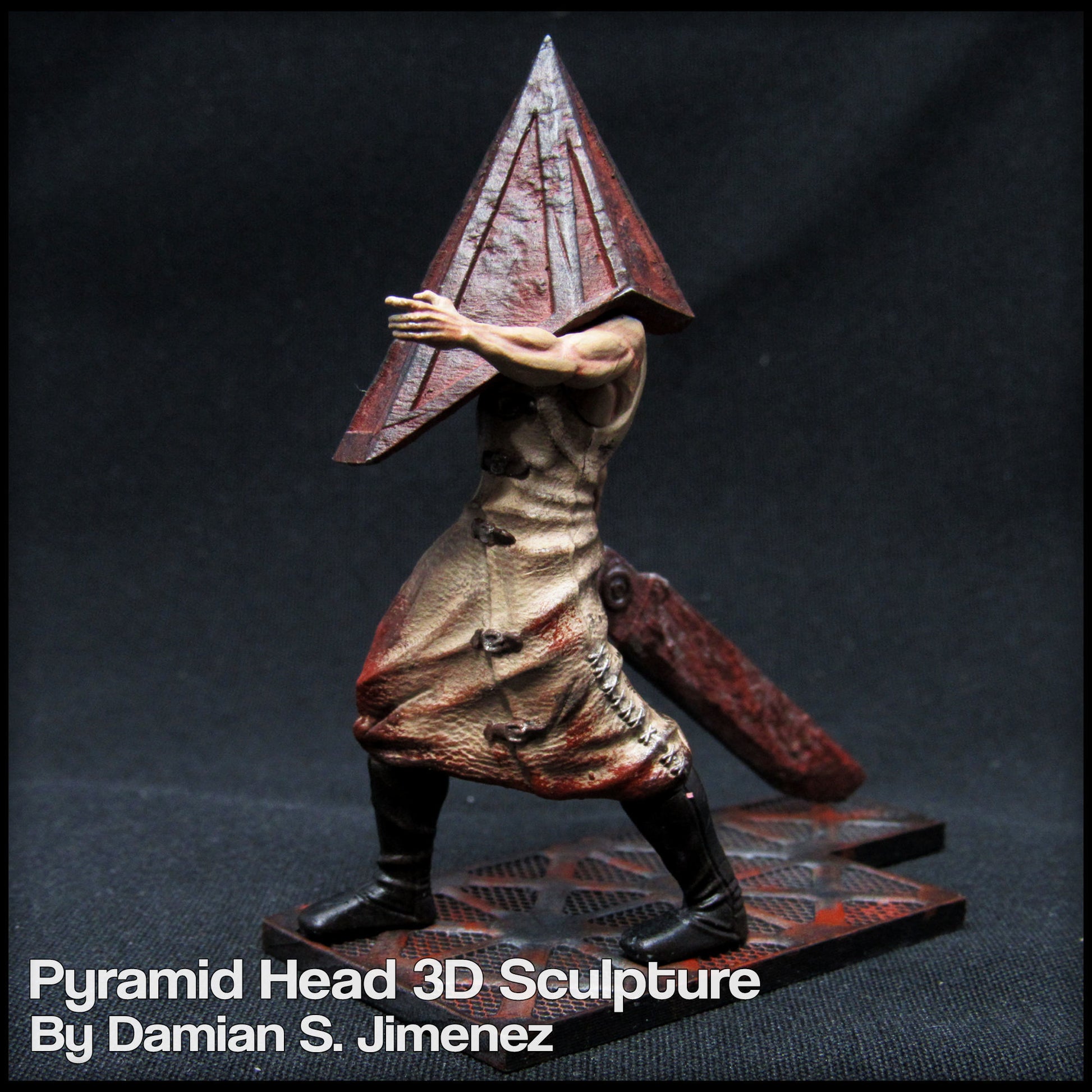 Pyramid Head Cosplay Helmet - Part 1 