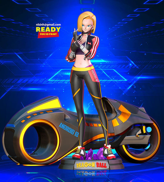 Dragon Ball - Racer Android 18